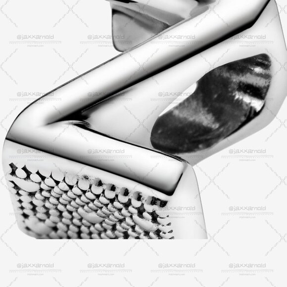 Pandora Letter Z Alphabet Charm - Picture 4 of 6